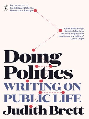 cover image of Doing Politics: Writing on Public Life